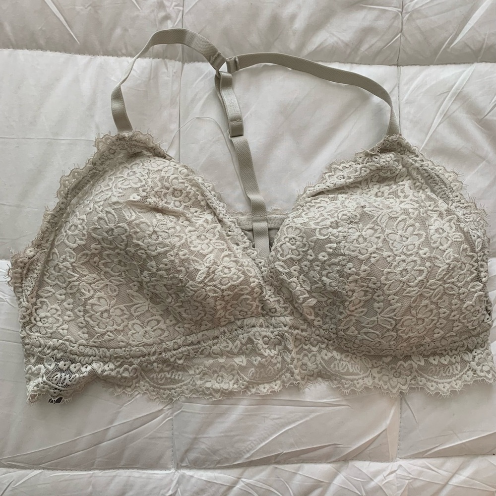 Ivory Lace Bralette
